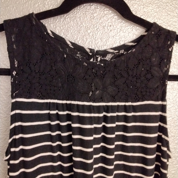 Merona Black & White Shift Dress Size XS - Picture 4 of 5